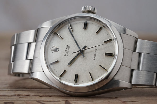 Serviced Vintage ROLEX Oyster 6426 Satin Dial Manual 34mm cal.1225 c.1971 #1258