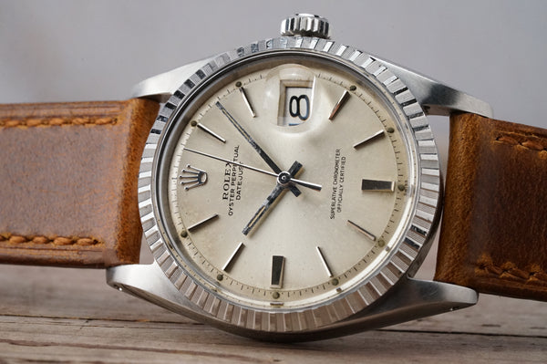 [Reserved] Vintage ROLEX DateJust 1603 Automatic 36mm Patina Dial cal.1560 Men c.1966 #1275