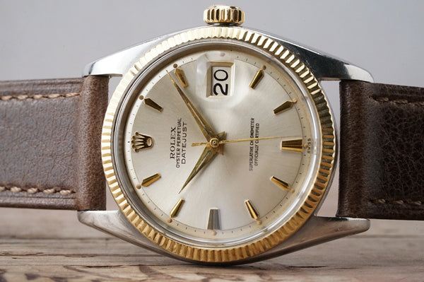 Serviced Vintage ROLEX DateJust 1601 Automatic 36mm cal.1560 Men c.1960 #1265