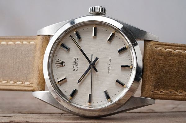 Serviced Vintage ROLEX Oyster 6426 Manual Linen Dial 34mm cal.1220 c.1970 #1298