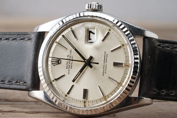 Serviced Vintage ROLEX DateJust 1601 Automatic 36mm cal.1560 Men c.1967 #1329