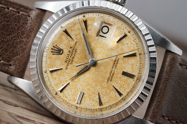 Serviced Vintage ROLEX DateJust 1603 Patina Dial 36mm cal.1560 c.1961 #1334