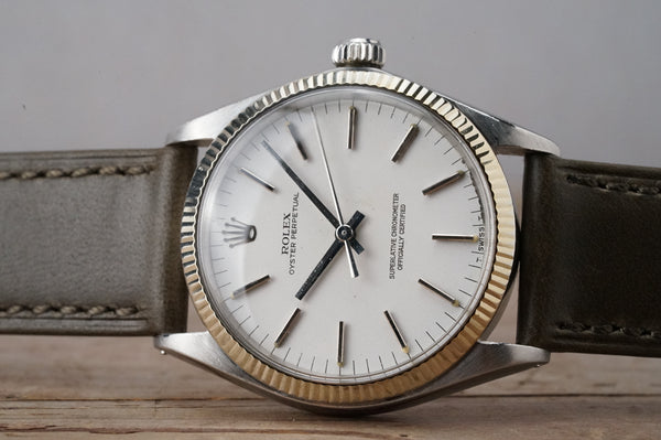 Serviced Vintage ROLEX Oyster Perpetual 1005 34mm cal.1570 Automatic c1967 #1422