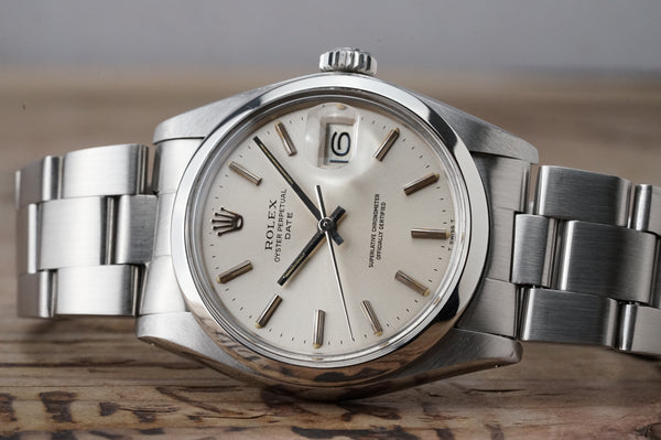 Serviced Vintage ROLEX OysterPerpetual Date 1500 34mm cal.1570 c.1979 #1462