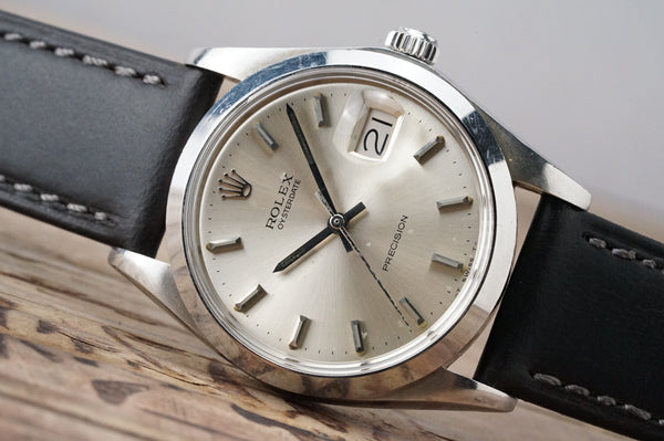 Serviced Vintage ROLEX OysterDate 6694 Silver Dial 34mm cal.1225 c.1972 #1475