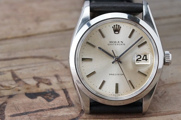 Serviced Vintage ROLEX OysterDate 6694 34mm cal.1215 c.1964 #1482