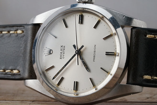 Serviced Vintage ROLEX Oyster 6426 Manual 34mm cal.1220 c.1982 Box & Paper #1507
