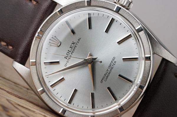 Serviced Vintage ROLEX OysterPerpetual 6569 Refinished Dial cal.1030 34mm c1958 #1501