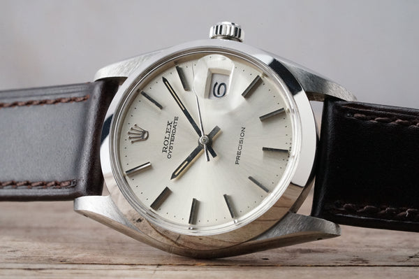 Serviced Vintage ROLEX OysterDate 6694 Manual 34mm Men Watch c.1960 #1189