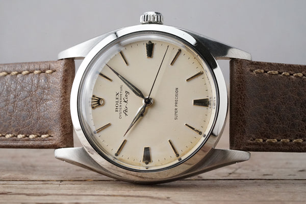 Serviced Vintage ROLEX OysterPerpetual Big Air-King 5504 Automatic 36mm cal.1530 c.1959 #1219